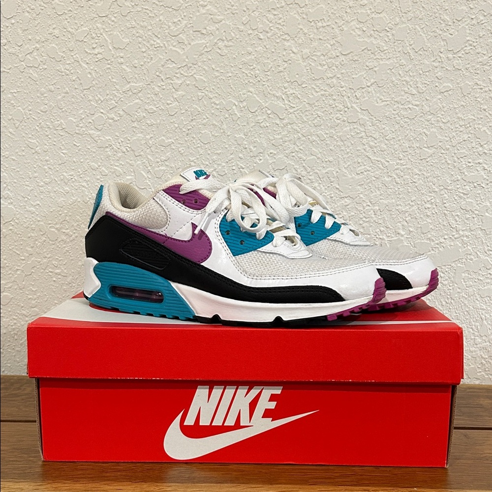 Nike Air Max 90 Premium ‘Lagoon Blue’ Men’s Shoes